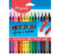 Maped Multipack Crayon De Couleur Infinity/Feutre Color'peps