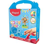 Maped my first peinture au doigt COLOR'PEPS, étui carton 4 pièces