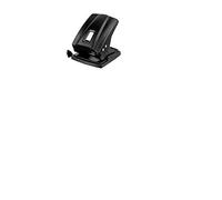 MAPED OFFICE - Perforateur Essentials Metal 2 trous - Perfore 40/45 feuilles simultanément - E404 - Garanti 5 ans - Coloris Noir