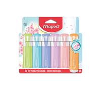 Maped Original Lot de 6 surligneurs fluo pastel