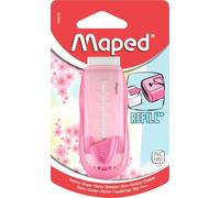 Maped Pastel 122010 Gomme Souple Efficace avec Pousse-Pousse en Plastique GOM Stick Rose Pastel, Bleu Clair, Lilas