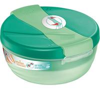 Maped Bol à déjeuner Origins – 1,4 L, 3 compartiments (1 amovible) – Vert