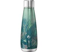 MAPED Picnik - Bouteille Isotherme en Acier Inoxydable - Bouteille Étanche - Double Paroi, Longue Conservation Froid et Chaud - Décoration Tropical, 500 ml, Vert
