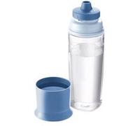 Maped PICNIK Adulte Bouteille d'Eau 500 ml Anti-Gouttes et Verre Capuchon - Compatible Lave-Vaisselle - Plastique Tritan Sans BPA - Bleu