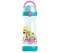 Maped Picnik Concept - Gourde Enfants avec Capuchon et Poignée - Système Anti-Gouttes et Etanche - Nettoyage Facile avec Base Dévissable - Plastique sans BPA - Paris Fashion - 580ml