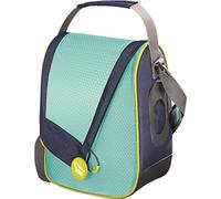 Maped Picnik Concept - Lunch bag Sac à Déjeuner Isotherme Enfants - Bandoulière Réglable et Anse - Porte-Gourde et Porte-Etiquette - Facile à nettoyer - Bleu vert