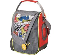 Maped Picnik Concept - Lunch bag Sac à Déjeuner Isotherme Enfants - Bandoulière Réglable et Anse - Porte-Gourde et Porte-Etiquette - Facile à nettoyer - Comics