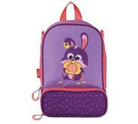 Maped Picnik - Sac Repas Isotherme Lapin Violet Fluo - 2 Compartiments - Bandoulière Amovible Utilisable en Sac à Dos - Elastique Intérieur pour maintien Gourde