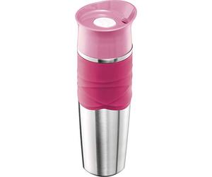 Maped Picnik - Mug Isotherme Etanche - Mug Café-Thé en Acier - 320mL - Rose