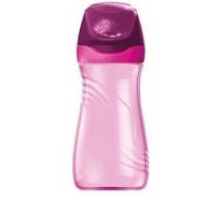 Maped Gourde pour enfants Picnik Origins – anti‑gouttes et étanche, capuchon, sans BPA, Rose 430 ml