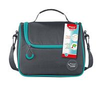 Maped Sac à déjeuner et goûter Picnik Origins – Isotherme, bandoulière amovible – Bleu/Gris