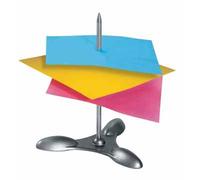 MAPED Piique-notes socle et épingle en métal H 110 mm Argent