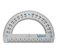 Maped Rapporteur 180 Degrés, En Aluminium, 120 Mm