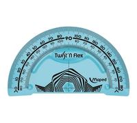 Maped Rapporteur Twist'n Flex 180 Degrés 10 Cm Coloris Assortis