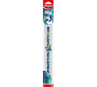 Maped - Règle 30 cm Twist'N Flex Dragon - Incassable - Souple et Flexible
