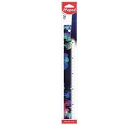 Maped Règle scolaire 30 cm Deepsea Paradise – Ergonomique, légère – Graduation en millimètres