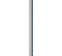 Maped – Règle de coupe graduée en aluminium 60 cm – Encadrement, traçage, patin antidérapant