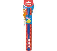 Maped – Règle Kidy Grip 30 cm – Antidérapante – Sans phtalate – Coloris aléatoire