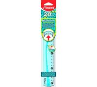 Maped Règle plate Flex 200 mm en plastique incassable couleur aléatoire (1 pièce)