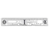 Maped Règle Plate Geonotes, 300 Mm, En Plastique
