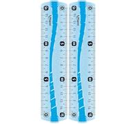 MAPED Règle plate Incassable Flex 15 cm Bleu ou Vert (Lot de 2)
