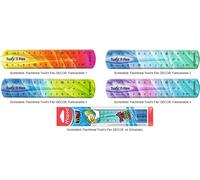 Maped 279215 - Règle Flexible Twist´n Flex Decor, 20 cm - L'original ! avec Nouveau dégradé de Couleur - Différents dégradés de Couleurs