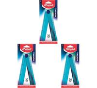 Maped - Règle Pliable 2 en 1 - 30cm et 15cm - Scolaire Nightfall 281018 (Lot de 3)
