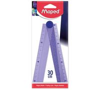 Maped - Règle pliable 2 en 1 - Règle 15/30cm - Règle en Plastique Décorée - Gamme Deepsea Paradise