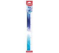 Maped - Règle Scolaire 30cm Arctic Vibes - Décorée - Légère et Ergonomique