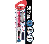 Maped - Roller à Encre à Cartouche Reload - Stylo Rechargeable