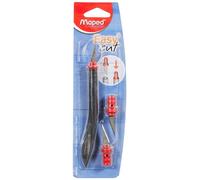 Maped Scalpel Easy'cut sécurité - 1 Scalpel de Précision Coupe-Tout avec 3 Lames et Embout Sécurisé - Outil de Découpe Loisir Créatif