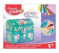 Maped Creativ – Activité Aqua'Art Danse, 3 affiches métallisées, crayons aquarellables + pinceau eau