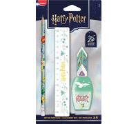 Maped - Set de papeterie Harry Potter Anniversaire 25 ans - 4 pièces - Édition Limitée