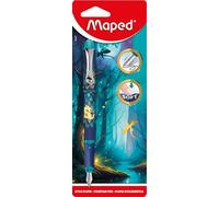 Maped - Stylo-Plume Dragon - Plume Acier Pointe Iridium - Stylo Plume Rechargeable - Écriture Douce et Fluide - Stylo à Encre pour l’École