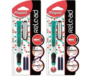 Maped stylo plume Reload garcon - Coloris aléatoire (Lot de 2)