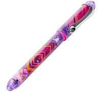Maped - Stylo Plume Tatoo Teens - Plume Acier - Pointe Iridium - Stylo Plume Rechargeable - Stylo à Encre - Décor Cosmic Rose