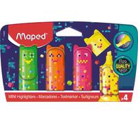 Maped Surligneur Mini PIXEL PARTY 4 blisters