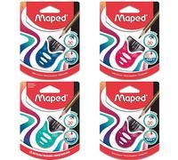 Maped – Taille-crayons Clean Grip – 1 trou avec réservoir – Coloris aléatoire