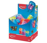 Maped Taille-crayons double Color'Peps avec réservoir Couleur aléatoire