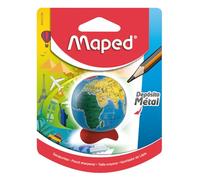 Maped - Taille-crayons Globe - 1 Trou - Réserve en Métal