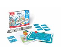 Maped - Textur’Art - Dessiner en Frottant - Plateau de dessin dès 5 ans - Pack Complet