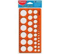 Maped Trace-Cercle, 1 - 35 Mm, 39 Cercles
