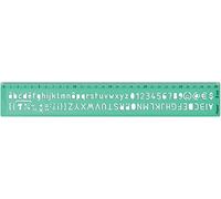 MAPED Trace lettre 30 cm hauteur de caractère: 8 mm Vert transparent