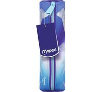 Maped - Trousse Arctic - Design Givré et Tendance - Grande Capacité - Fermeture Solide avec Tirette Métal - Fourniture Scolaire pour Collège et Lycée