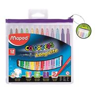 MAPED Trousse de Feutres Color'peps Long Life 12 Couleurs