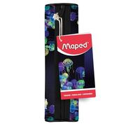 Maped - Trousse Deepsea Paradise en Polyester - Grande Résistance - Fermeture Éclair - 21 cm