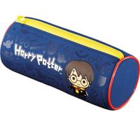 Maped Trousse Harry Potter KIDS - Néoprène anti-déchirure, zip métal solide, toucher doux - Bleu