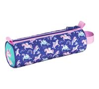 Maped Trousse Licorne 22,5 x 7,5 cm – Motifs arc-en-ciel et licorne – Tissu résistant