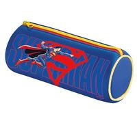 Maped – Trousse scolaire ronde Superman – Néoprène doux anti-déchirures – 21 x 6 cm