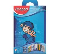 Maped Trousse Scolaire Garnie 32 Pièces Karaté